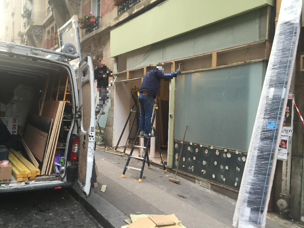 Rénovation d'une facade - Paris